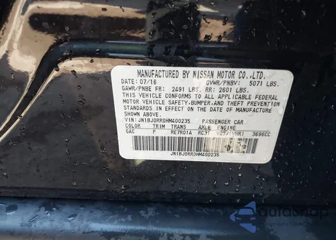 2017 Infiniti Qx50 z USA, uszkodzony, nr VIN JN1BJ0RR0HM400235